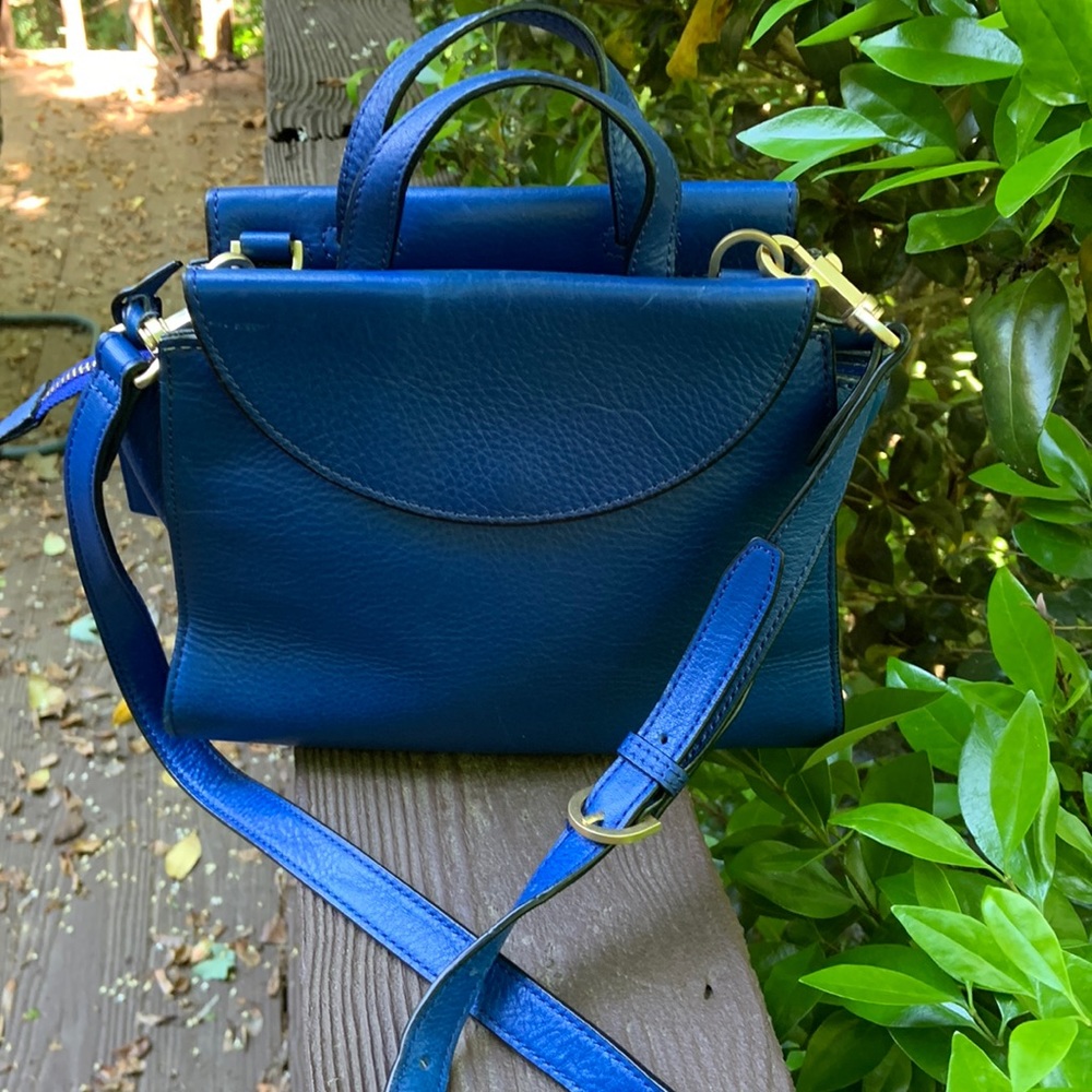 Kate spade Saturday blue leather